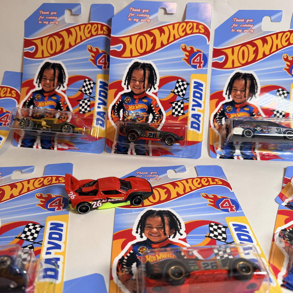 Personalized Hot Wheels Car