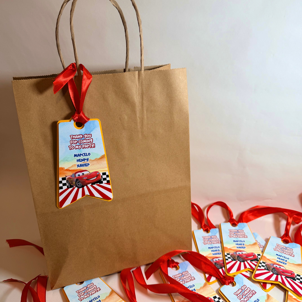 Personalized Party Favor Tags