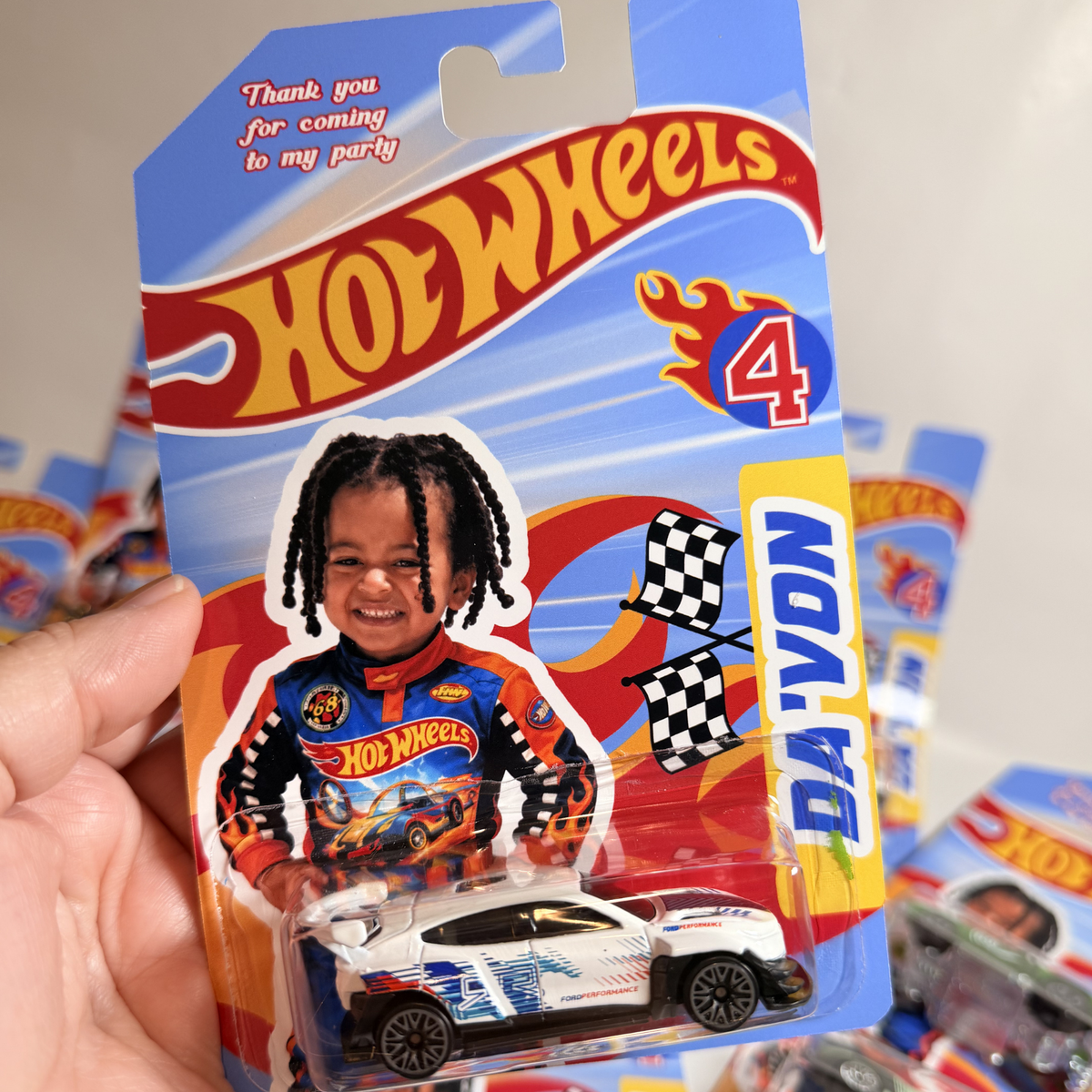 Personalized Hot Wheels Car