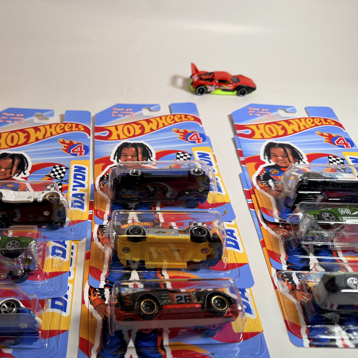 Personalized Hot Wheels Car