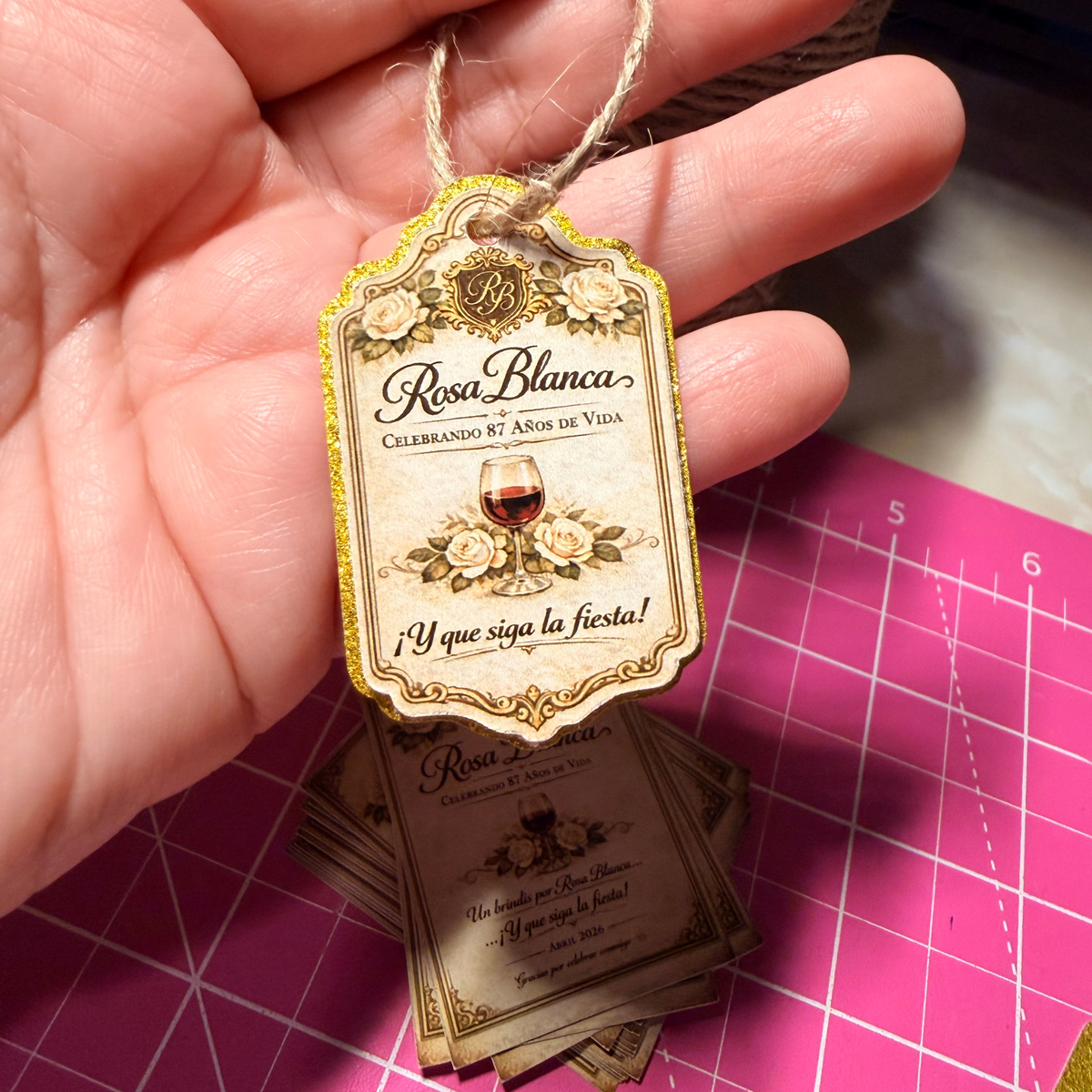 Personalized Party Favor Tags