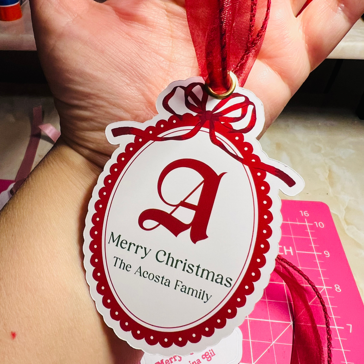 Personalized Party Favor Tags