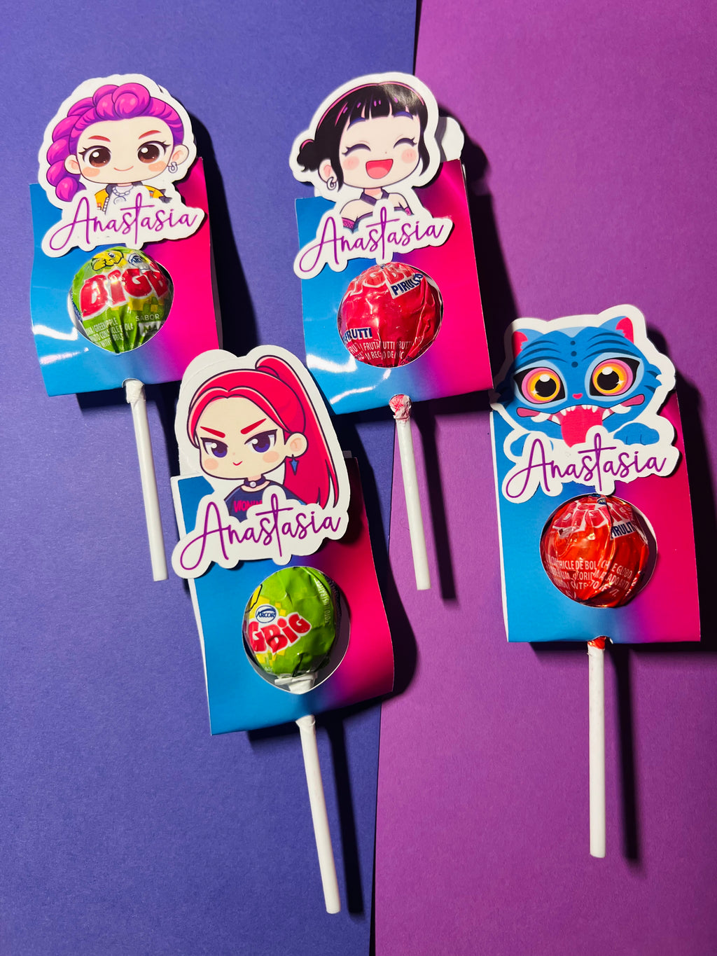 Personalized Lollipop Party Favors