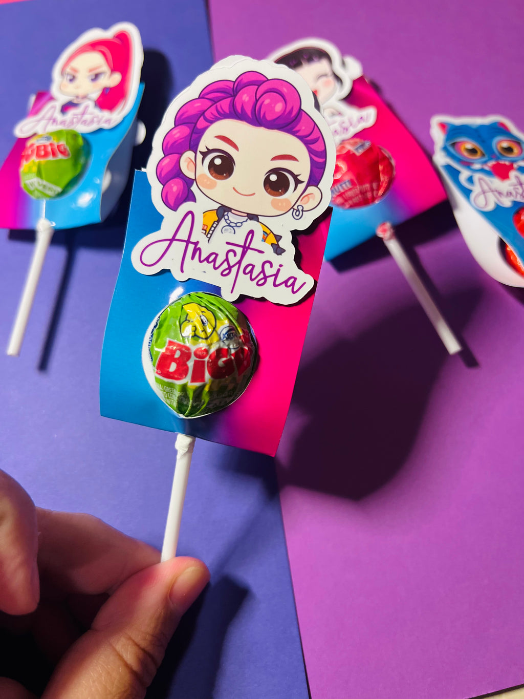 Personalized Lollipop Party Favors