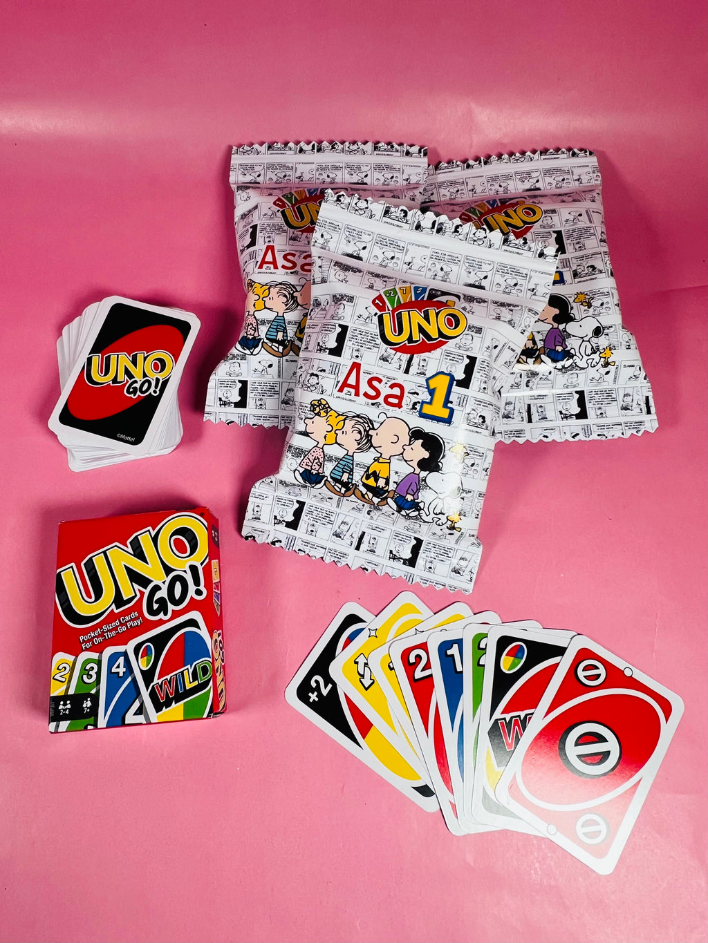 Personalized Mini UNO Cards – Custom Party Favor Game Set